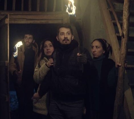 Ayfer Kölük Zir-i Cin Filminden bir kare.